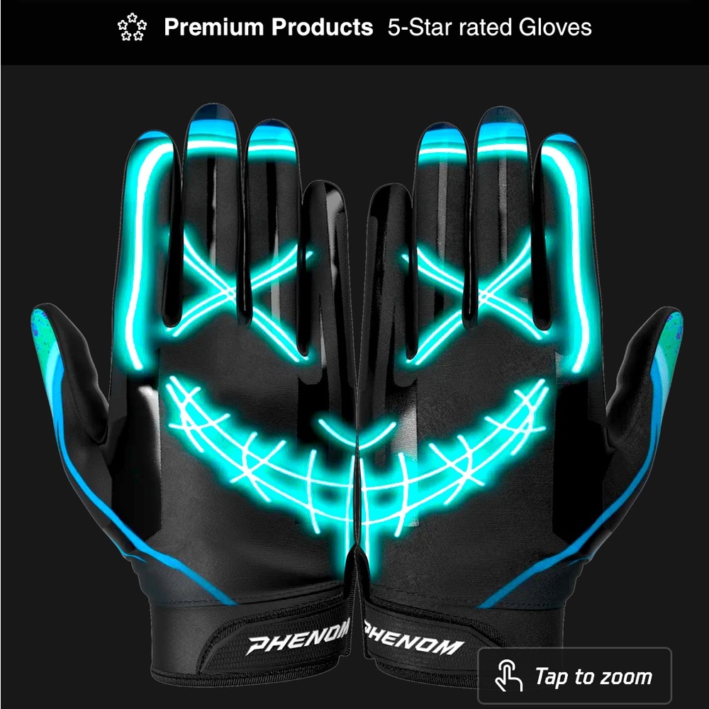 NWT Phenom Elite Afterdark Football Youth Xs